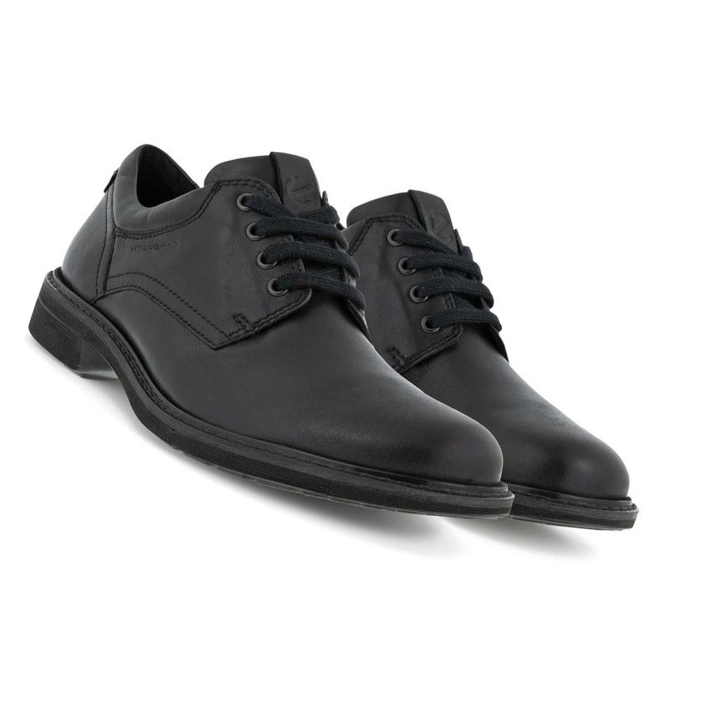 Férfi Ecco Turn Plain Toe Hm Oxford Ruha Cipő Fekete | HU 537CTV